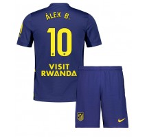 Atletico Madrid Alex Baena #10 Koszulka Wyjazdowa dzieci 2025-26 Krótki Rękaw (+ krótkie spodenki)